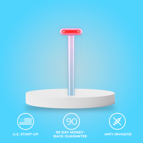 LuminaGlow™ Non-Invasive Red Light Therapy Skin Rejuvenation Wand